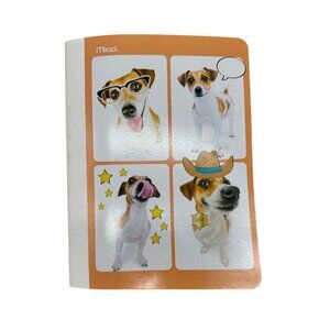 Mead 99 Sheet Composition Book With Purrs & Grrrs Dog Cover Wide Ruled READ